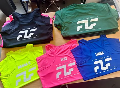 Retail signage and hanging displays produced for a West Fife pop-up