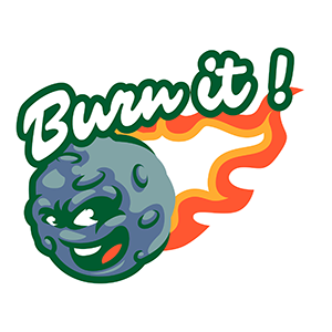 Sticker applied to bottle